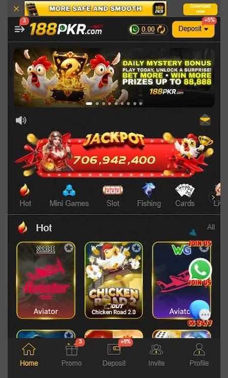 188pkr game Login
