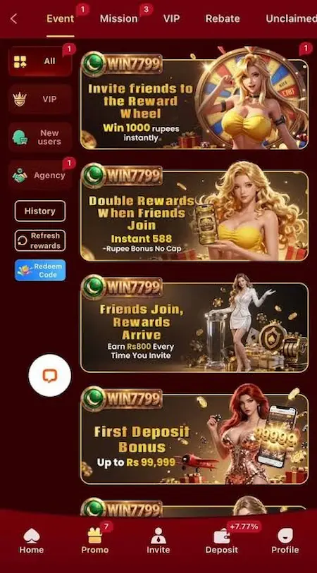 Win7799 Game Login