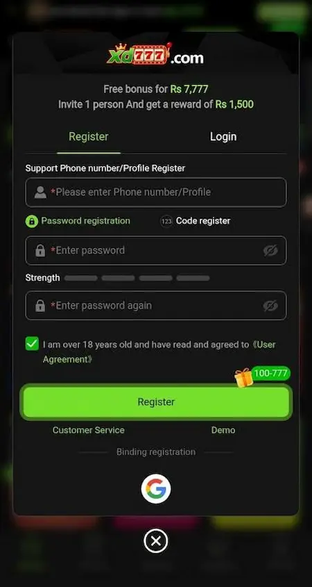 Xd777 Game Login